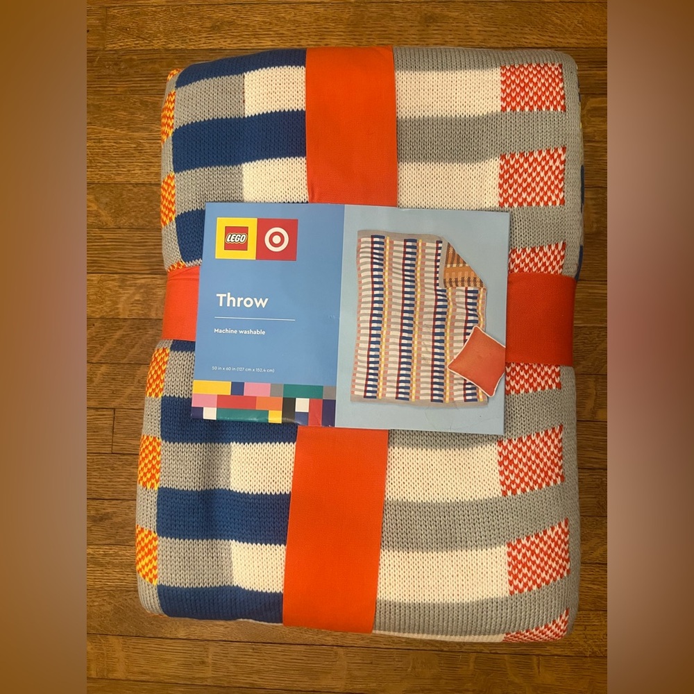 NWT Lego X Target Collection Throw Blanket